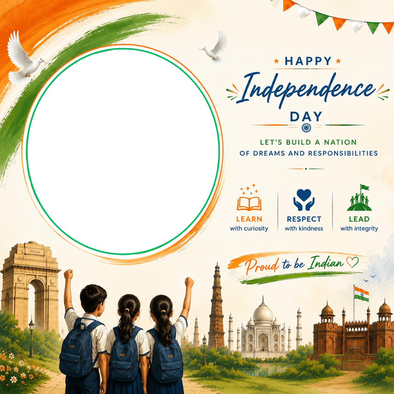 Independence Day - Profile Photo Frame